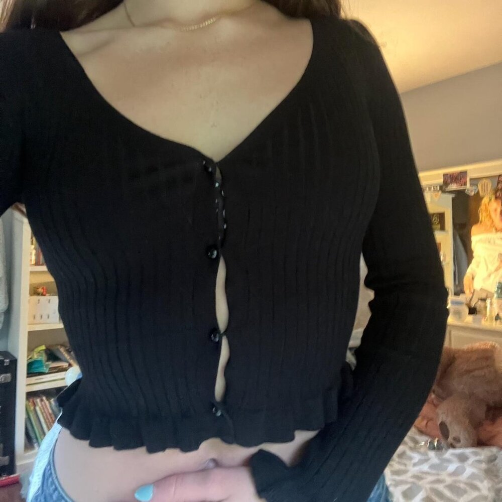 H&M Women's Black Cardigan